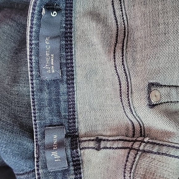 J.Jill Authentic Fit Slim Ankle  denim jeans/   6. - Picture 4 of 9